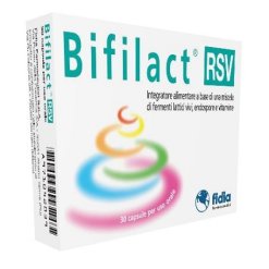 Bifilact RSV - Integratore di Fermenti Lattici e Vitamine - 30 Capsule
