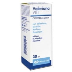 Valeriana Viti Complex - Integratore per Favorire il Rilassamento - Gocce 30 ml