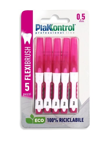 Plakkontrol scovolino interdentale flexi brush05 blister 5 pezzi