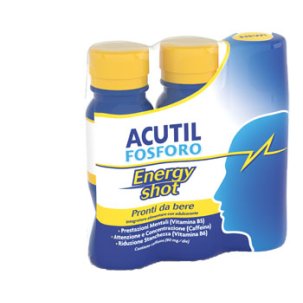 Acutil Fosforo Energy Shot 3 Flaconi da 60 ml