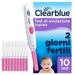 Clearblue - Test di Ovulazione Digitale - 10 Stick