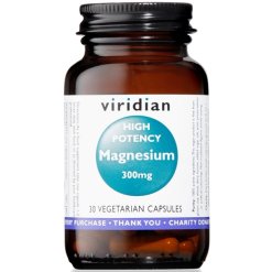 VIRIDIAN MAGNESIUM 300MG HIGH POTENCY 30CPS