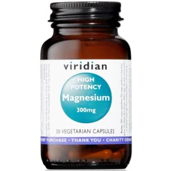 VIRIDIAN MAGNESIUM 300MG HIGH POTENCY 30CPS