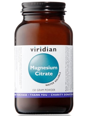 Viridian magnesium citrate polvere 150g viridian magnesio citrato