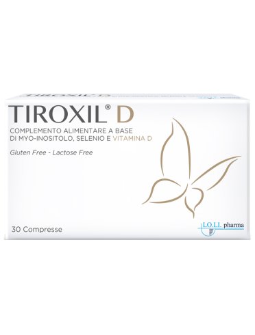 Tiroxil d - integratore per la tiroide - 30 compresse