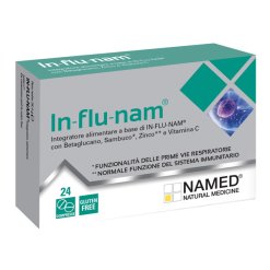 Named Influnam - Integratore Sistema Immunitario - 24 Compresse