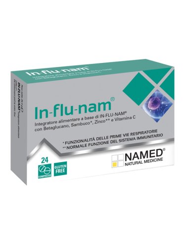 Named influnam - integratore sistema immunitario - 24 compresse