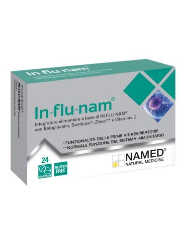 Named influnam - integratore sistema immunitario - 24 compresse Named influnam - integratore sistema immunitario - 24 compresse