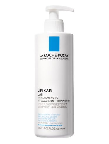 La roche-posay lipikar - latte lenitivo idratante viso e corpo - 400 ml