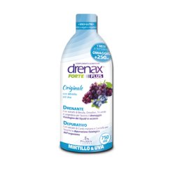 Drenax Forte Plus Mirtillo e Uva Integratore Dimagrante 750 ml