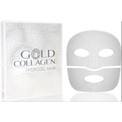Gold Collagen Hydrogel Mask Maschera Viso Idratante 4 Pezzi