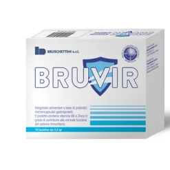 Bruvir Integratore di Probiotici 10 Bustine
