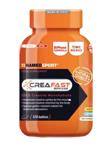 Named sport creafast - integratore a base di creatina - 120 compresse