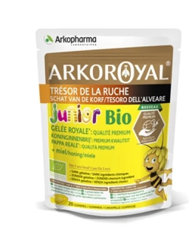 Arkoroyal caramelle gommose cuor di miele 20 pezzi Arkoroyal caramelle gommose cuor di miele 20 pezzi