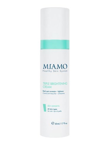 Miamo skin concerns triple brightening cream 50 ml crema anti-macchie schiarente