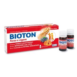 Bioton Ginseng Forza e Vigore Integratore Energetico 14 Flaconcini