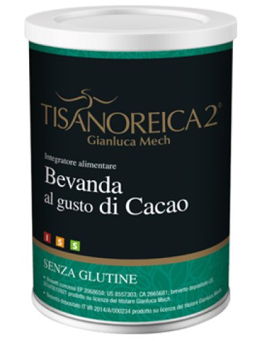 Bevanda al cacao tisanoreica 2 pot da 350 gr.bm