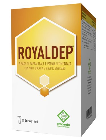 Royaldep - integratore di pappa reale liquido - 20 stick