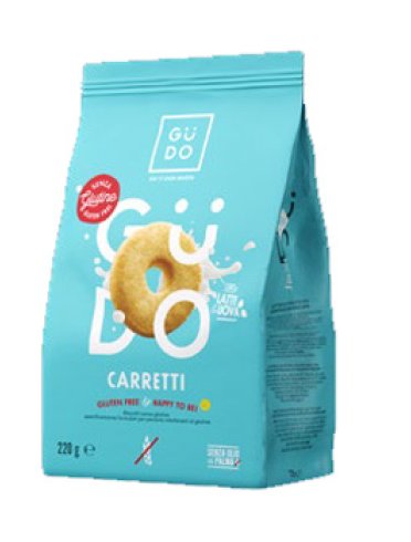 Gudo biscotti carretti 220 g