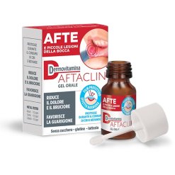 Dermovitamina Aftaclin - Gel Orale per il Trattamento di Afte - 7 ml