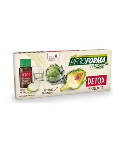 Pesoforma nature detox snellente 6 flaconcini da 10 ml