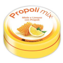 Propoli Mix - Caramelle Balsamiche Miele e Limone - 30 Caramelle