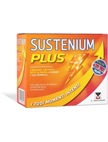 Sustenium plus - integratore alimentare energizzante - 22 bustine