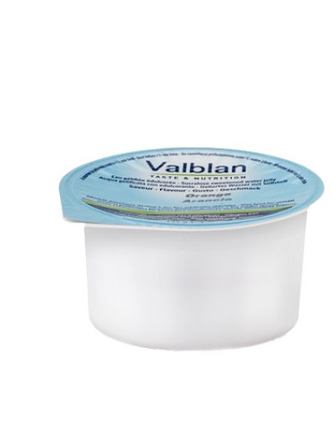 Valblan eau gelificata edulcorata arancia 125 g