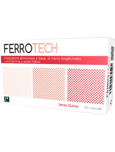 Ferrotech integratore carenze di ferro 30 capsule