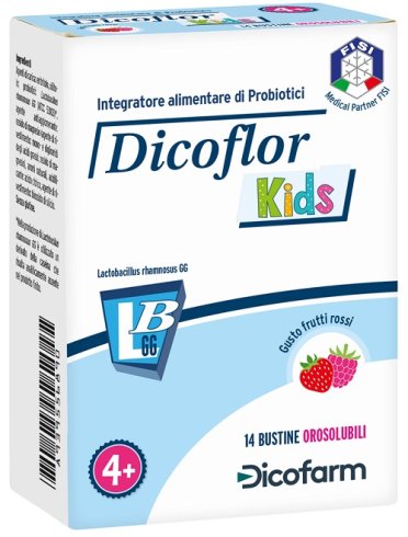 Dicoflor kids - fermenti lattici - 14 buste
