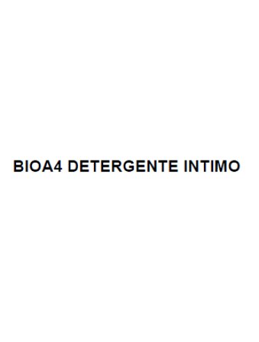 Bio a4 detergente intimo 250 ml