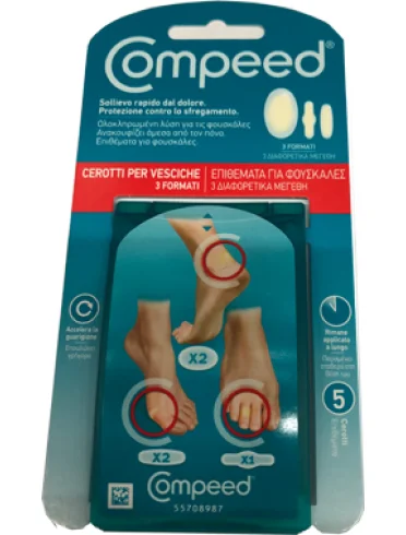 Compeed cd vesciche pacco doppio misto Compeed cd vesciche pacco doppio misto
