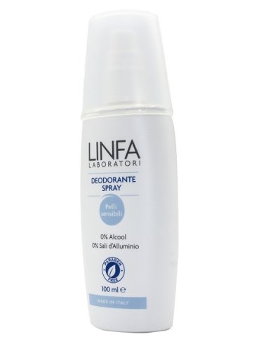 Linfa deodorante spray pelli sensibili 100 ml