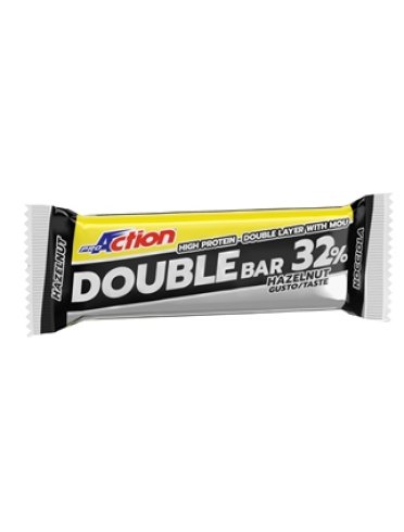 Proaction double bar 32% nocciola caramello 60 g