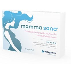 Mamma Sana - Integratore per Donne in Gravidanza - 30 Capsule