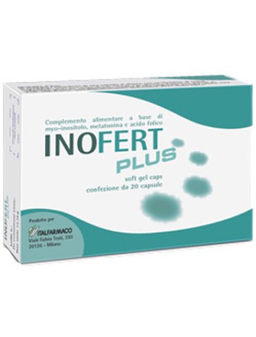 Inofert plus - integratore per fertilità e gravidanza - 20 capsule