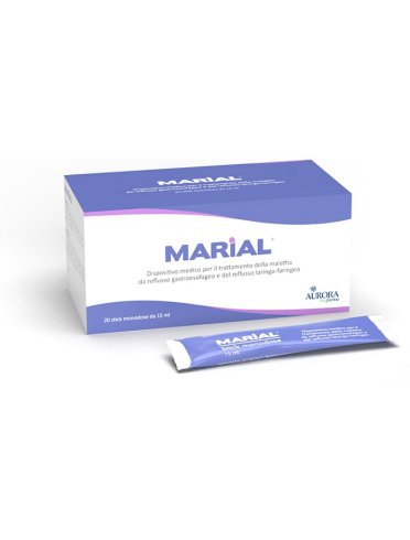 Marial - integratore per il trattamento del reflusso - 20 oral stick x 15 ml