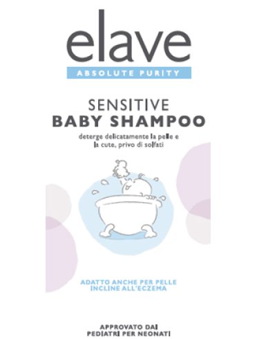 Elave baby shampoo delicato senza solfati 400 ml