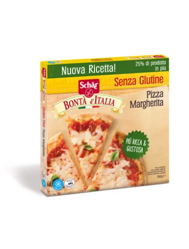 Schar surgelati pizza margherita 350 g Schar surgelati pizza margherita 350 g