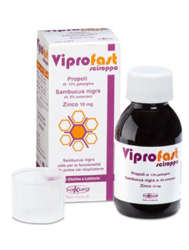 Viprofast sciroppo integratore secrezioni bronchiali 100 ml