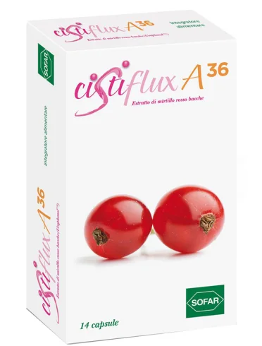 Cistiflux a 36 - integratore per vie urinarie - 14 capsule
