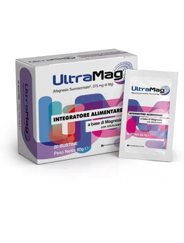 Ultramag integratore di magnesio 20 bustine Ultramag integratore di magnesio 20 bustine