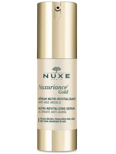 Nuxe nuxuriance gold siero nutritivo pelle secca 30 ml