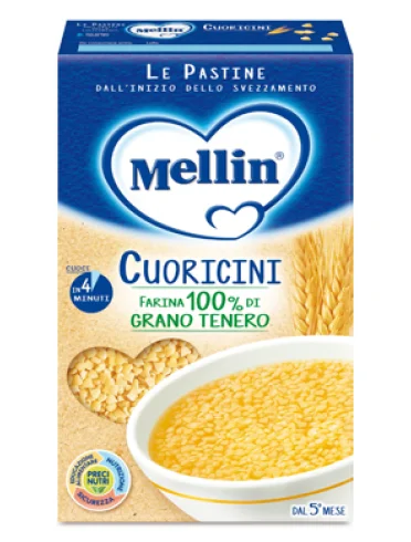 Mellin cuoricini pastina 320 g Mellin cuoricini pastina 320 g