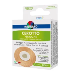 CEROTTO VERRUCHE MASTER AID FOOTCARE 12 PEZZI