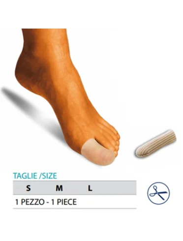 Orione ok ped g105 cappuccio proteggi dita gel polimero rivestito m 1 pezzo Orione ok ped g105 cappuccio proteggi dita gel polimero rivestito m 1 pezzo