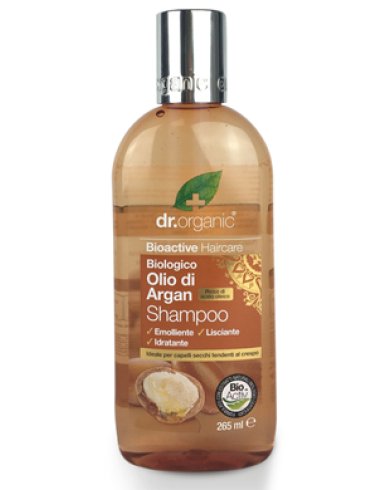 Dr. organic argan - shampoo riparatore - 265 ml