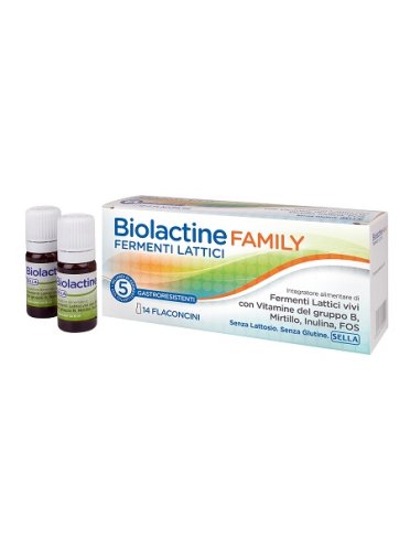 Biolactine 5mld family 14 flaconcini
