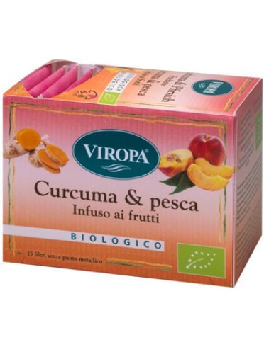 Curcuma & pesca bio 15 bustine