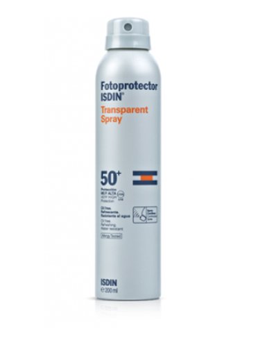 Fotoprotector transparent spray 50+ 250 ml